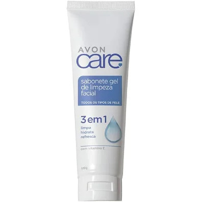 Imagem 1 de  Avon Care Sabonete Gel Limpeza Facial 3 em 1 100g
