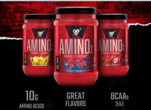 Imagen 1 de BSN Amino X 435 grs. 30 servicios, 10 grs de aminoácidos y Zero sugar.