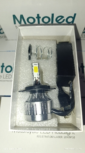Imagen 1 de Bombillos moto led 4.500lm