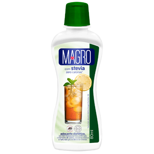 Imagem 1 de Adocante dietetico Stevia 80ml - Magro