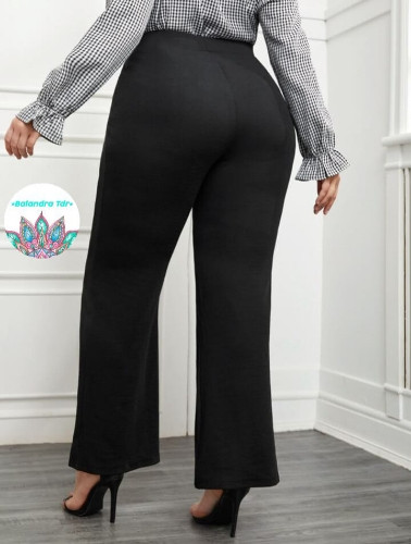 Imagen 1 de Pantalón de vestir negro G-XL