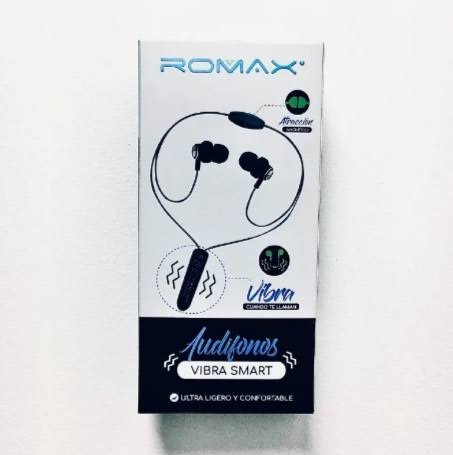 Imagen 1 de Auriculares BT ROMAX COLLARIN IMANTADO