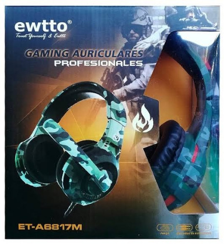 Imagen 1 de Audífonos camuflados gamers 