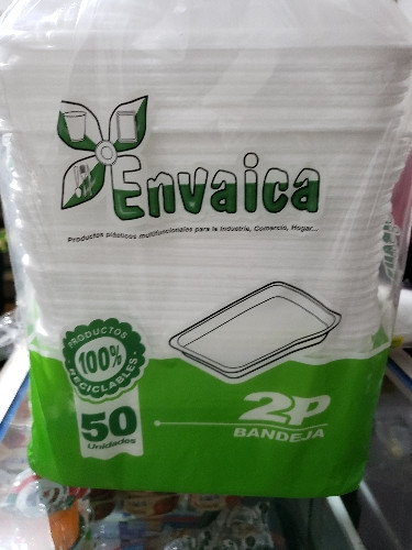 Imagen 1 de Envaica 2p bandeja 50 unidades 