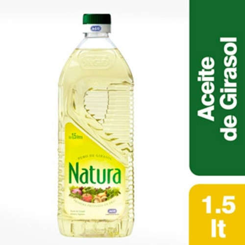 Imagen 1 de ACEITE DE GIRASOL NATURA 1.5LT 