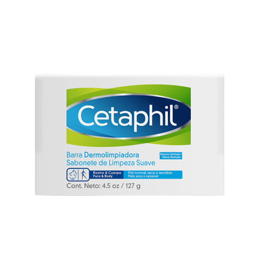Imagen 1 de Barra Dermolimpiadora Cetaphil (127g)