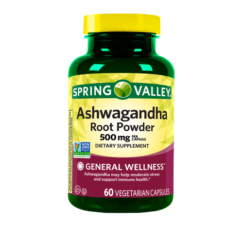 Imagen 1 de Ashwagandha Spring Valley, (60 Capsulas 500mg)