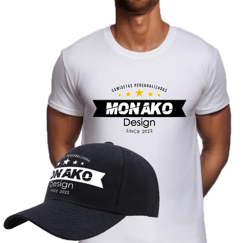 Imagen 1 de Combo camiseta + gorra en lona