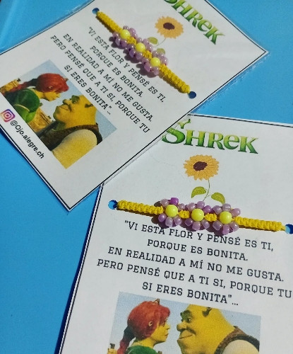 Imagen 1 de Pulsera Flor Shrek