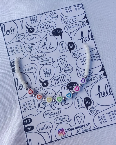 Imagen 1 de Pulsera Corazones 