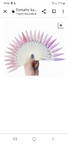 Imagen 1 de Base Rubber Charm Limit distintos colores 