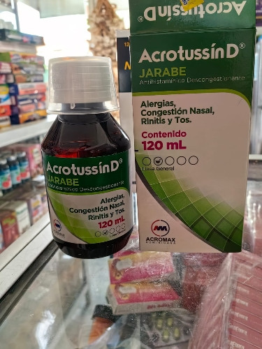 Imagen 1 de Acrotussin D jarabe 120 ml