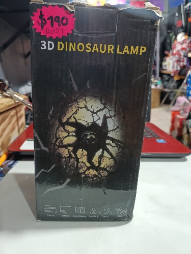 Imagen 1 de 3D DINOSAUR LAMP DJ151