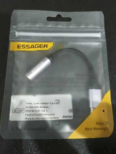 Imagem 1 de Adaptador Tipo C para P2