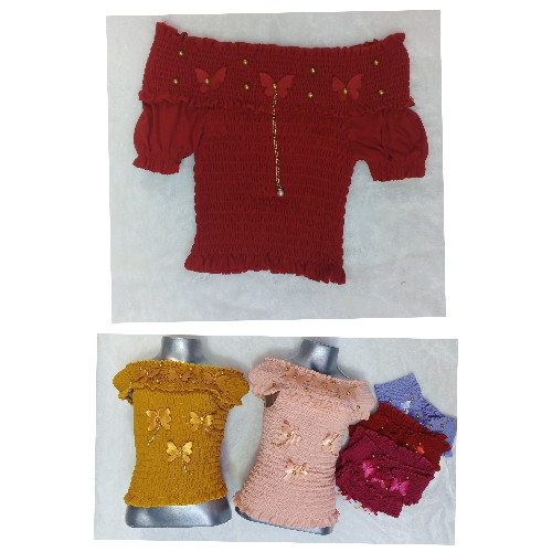 Imagen 1 de Blusas arruchadas.
