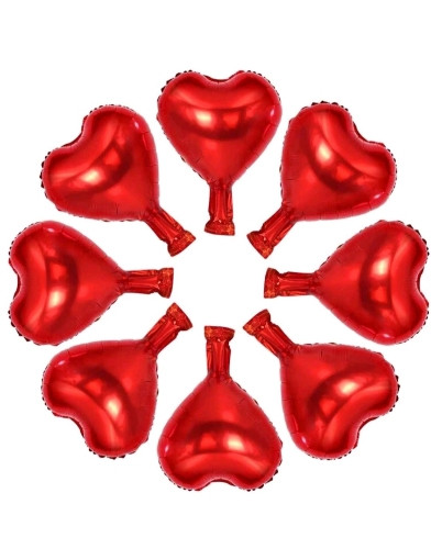 Imagen 1 de GLOBOS CORAZÓN 31PIEZAS