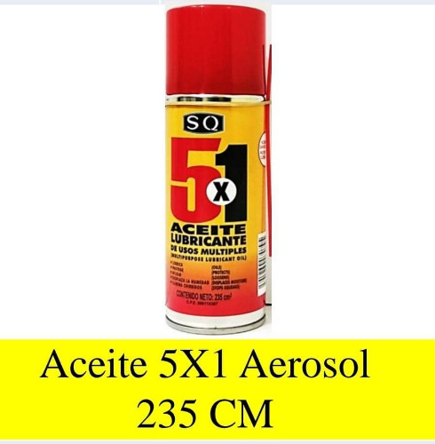 Imagen 1 de ACEITE AEROSOL 5x1 235 cm bulto de 24 unidades ( SQ006)