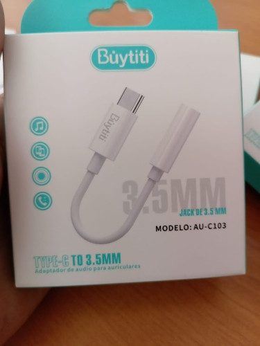 Imagen 1 de Adaptador tipo c-Auricular 