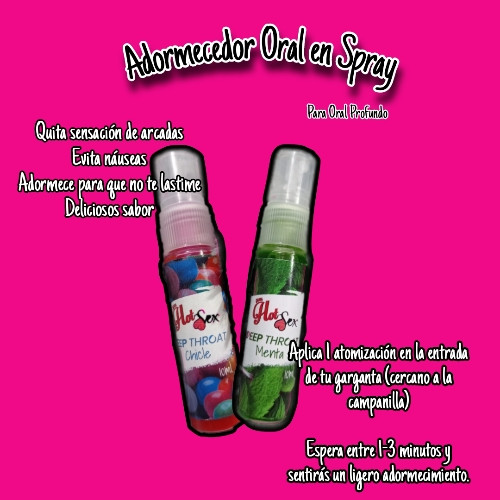 Imagen 1 de Adormecedor Oral en Spray 10ml.