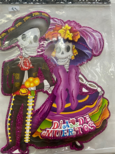 Imagen 1 de Adorno Día de muertos calavera