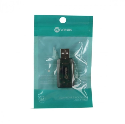 Imagem 1 de Adaptador Placa de Som 5.1 USB - Vinik