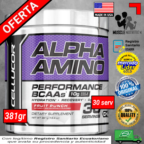 Imagen 1 de Alpha Amino 30 serv BCAA Cellucor