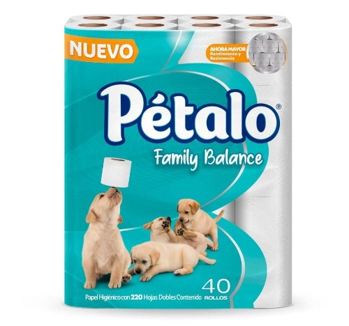 Imagen 1 de Petalo Family Balance 40 rollos