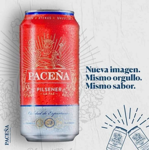 Imagen 1 de Cerveza paceña Pilsener 473 ml