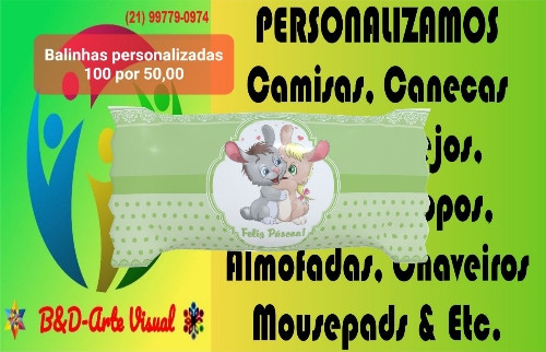 Imagem 1 de Balinhas personalizadas Páscoa