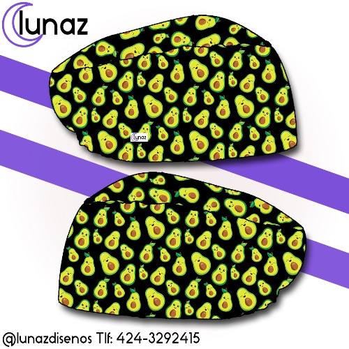 Imagen 1 de Aguacate cute fondo negro 