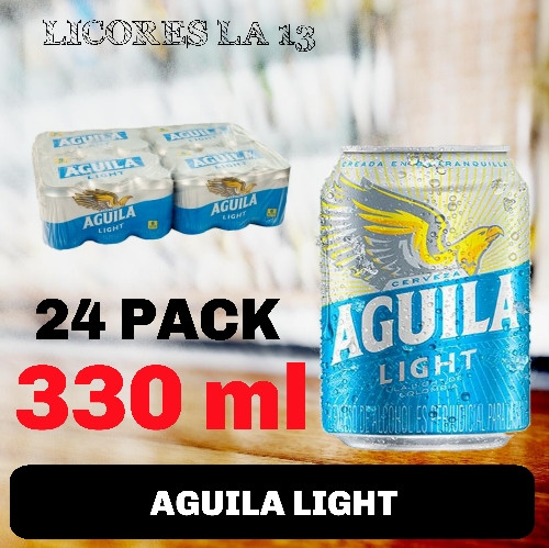 Imagen 1 de Aguila Light lata 330ml x24