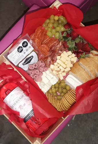 Imagen 1 de Tabla de quesos y carnes frías grande Rovianda