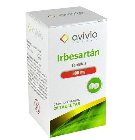 Imagen 1 de  IRBESARTAN 28 TAB 300 MG AVIVIA PHARMA