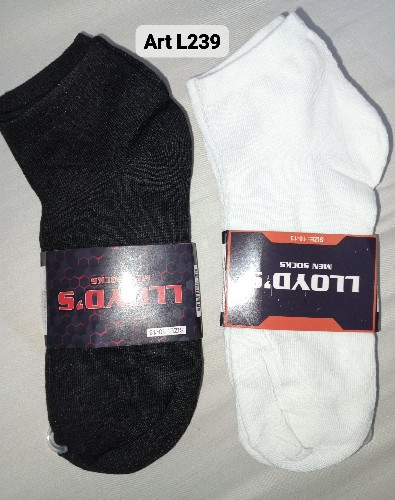 Imagen 1 de 3 Par Medias/ Tobilleras "Lloyd's" Unisex 