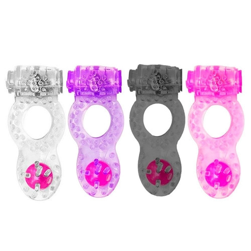Imagem 1 de ANEL PENIANO COM VIBRADOR E PÉROLA ESTIMULADORA SEXY IMPORT