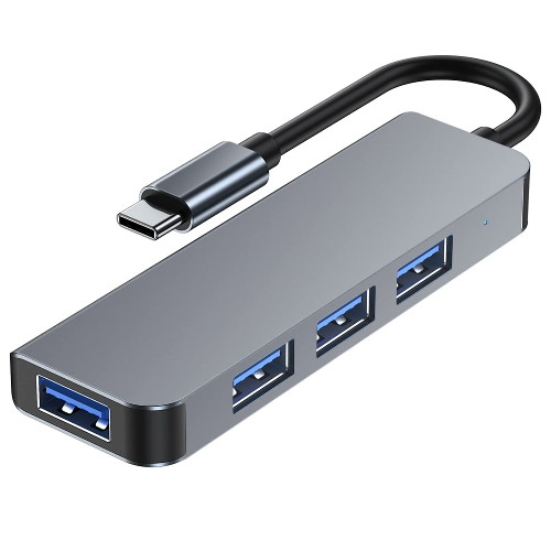 Imagen 1 de Adaptador hub 4 en 1 tipo c