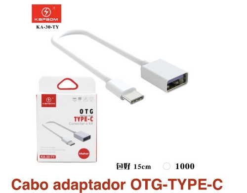 Imagem 1 de ADAPTADOR OTG- TYPE-C 