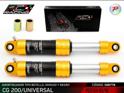 Imagen 1 de AMORTIGUADOR TIPO BOTELLA NEGRO