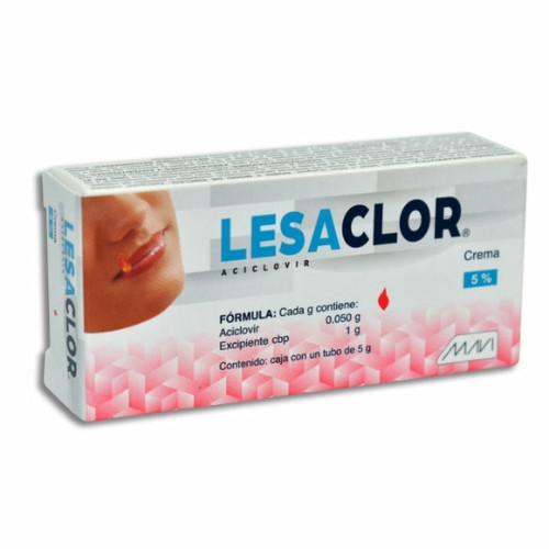 Imagen 1 de Aciclovir lesaclor 5% 5g