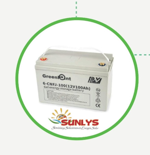 Imagen 1 de Bateria 12V-100Ah Gel Ciclo Profundo