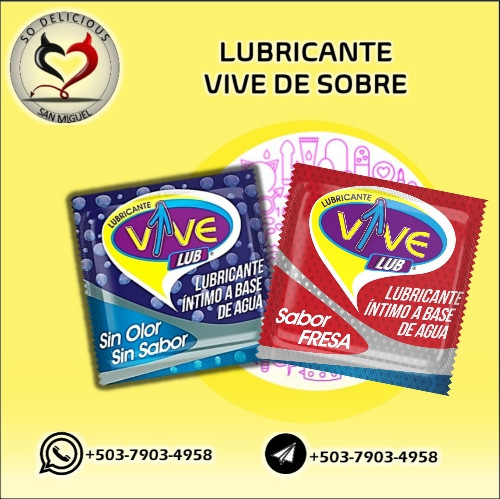 Imagen 1 de Lubricante Vive de Sobre