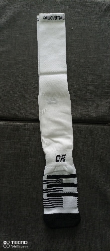 Imagen 1 de MEDIA TERRY BLANCO - NEGRO 