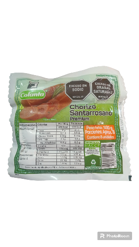 Imagen 1 de Chorizo santarrosano premium x 500g