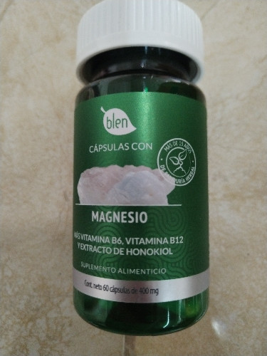 Imagen 1 de CÁPSULAS MAGNESIO 60PZ 