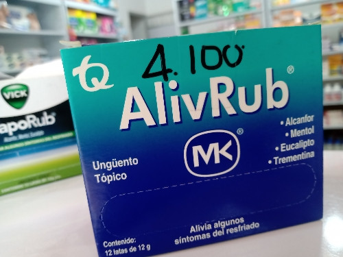 Imagen 1 de AlivRub Vaporub Mk 