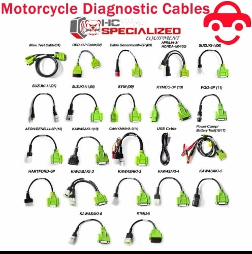 Imagen 1 de Cables JDIAG para escáner 