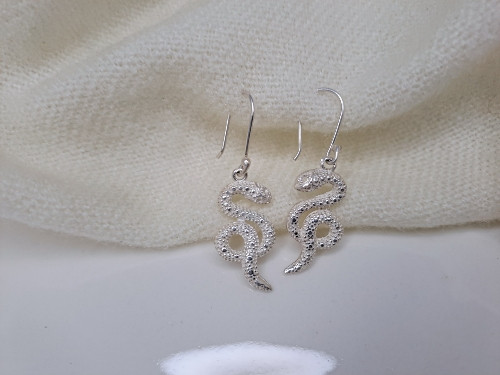 Imagen 1 de Aretes serpiente 