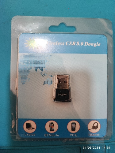 Imagem 1 de Adaptador bluetooth pc csr 5.0  cw 257