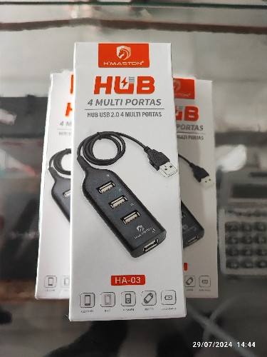 Imagem 1 de Adaptador 4 multi portas USB HUB 