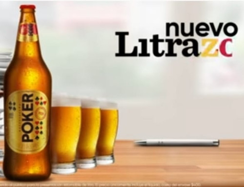 Imagen 1 de Canasta Cerveza Poker X Litro - FRIA